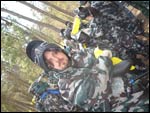 Тактический пейнтбол в лесу Тактический пейнтбол в лесу